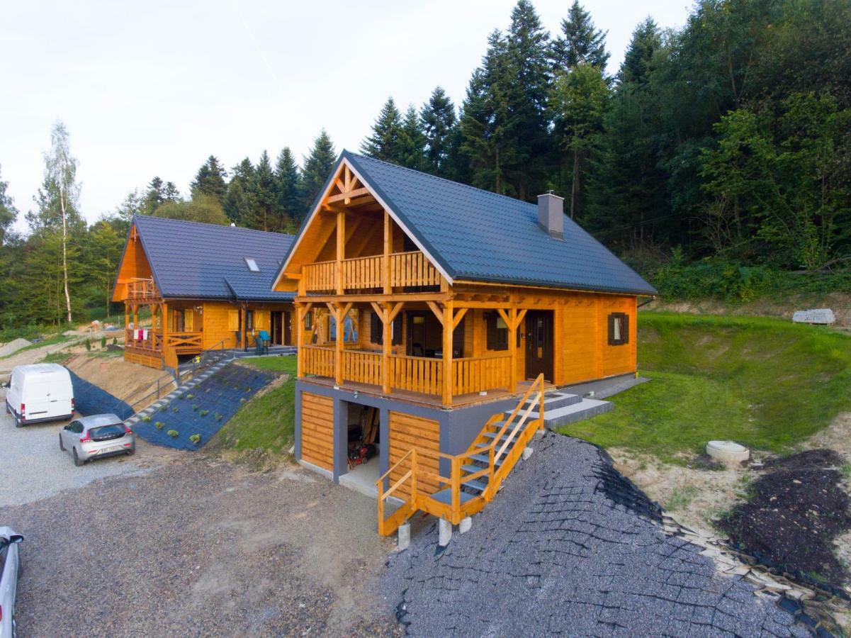 Bieszczadzka Zatoka Villa ซาโวซ ภายนอก รูปภาพ