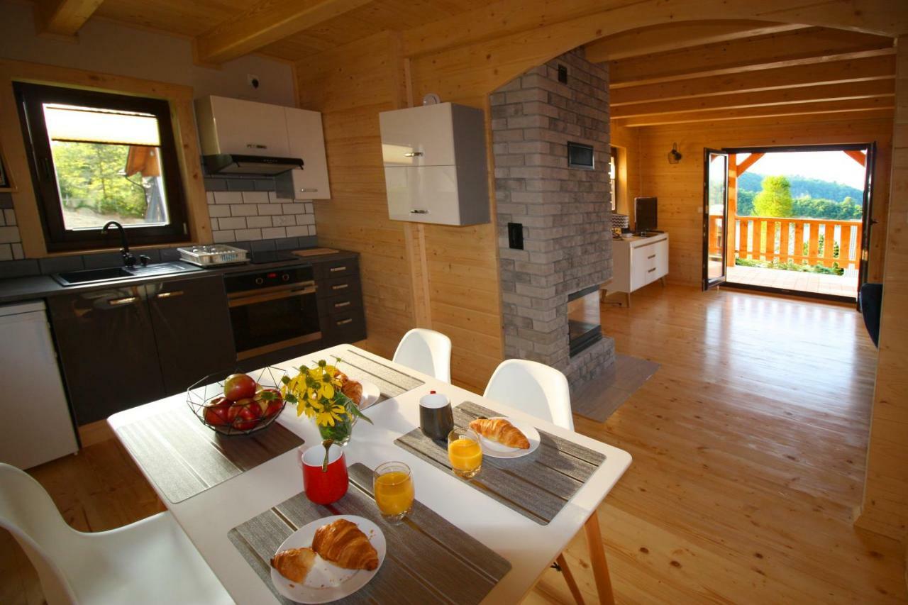 Bieszczadzka Zatoka Villa ซาโวซ ภายนอก รูปภาพ